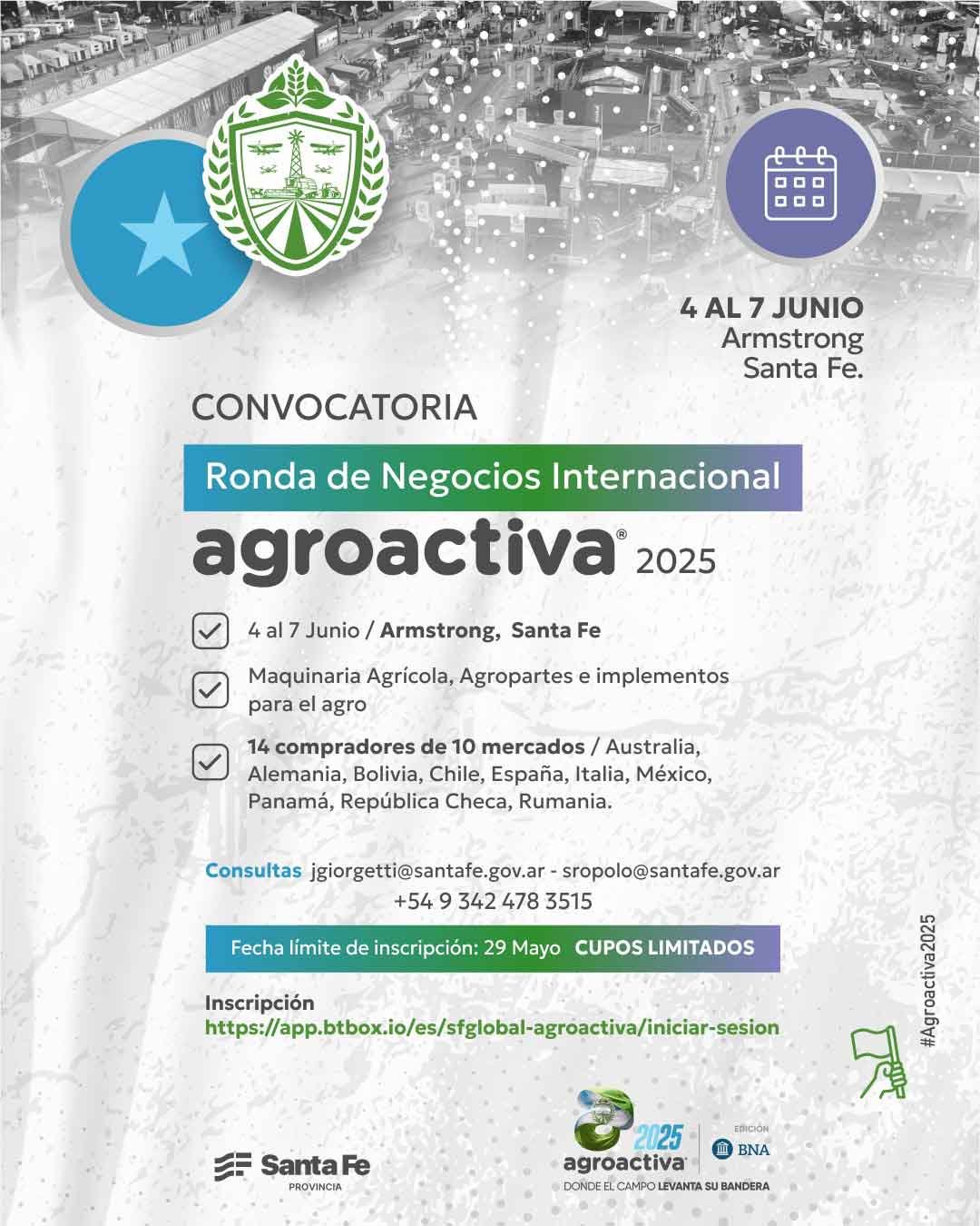 En este momento estás viendo Agroactiva. Ronda de Negocios Internacional